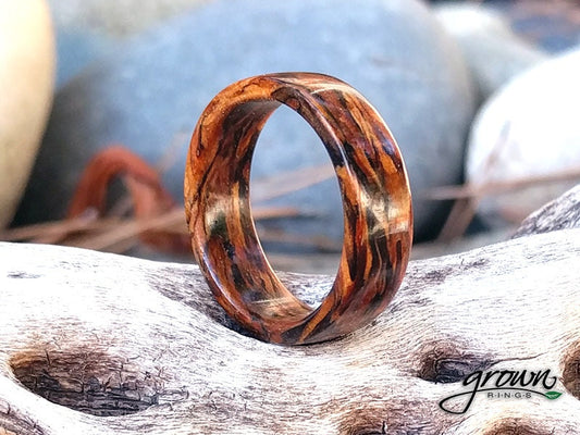 Reclaimed 1920s Douglas Fir Vintage All Wood Rings Bands GrownRings 1920s Reclaimed Douglas Fir, Wood, Douglas Fir, Reclaimed Wood, Vintage wood, Handmade man ring, sustainable wood, Natural, Eco Friendly, Secret wood, mens wood wedding band, mens ring wood, mens ring