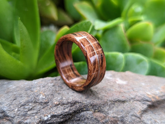 American Black Walnut Spiral Wood Ring with Sterling Silver Wire Inlay Wood and Gold Rings Wedding Bands GrownRings wood, Handmade, Natural jewerlry, Earth materials, Wood Ring, Man wedding band, Reclaimed Wood, gold ring for man, gold ring for woman, love, Silver, White Gold, Platinum