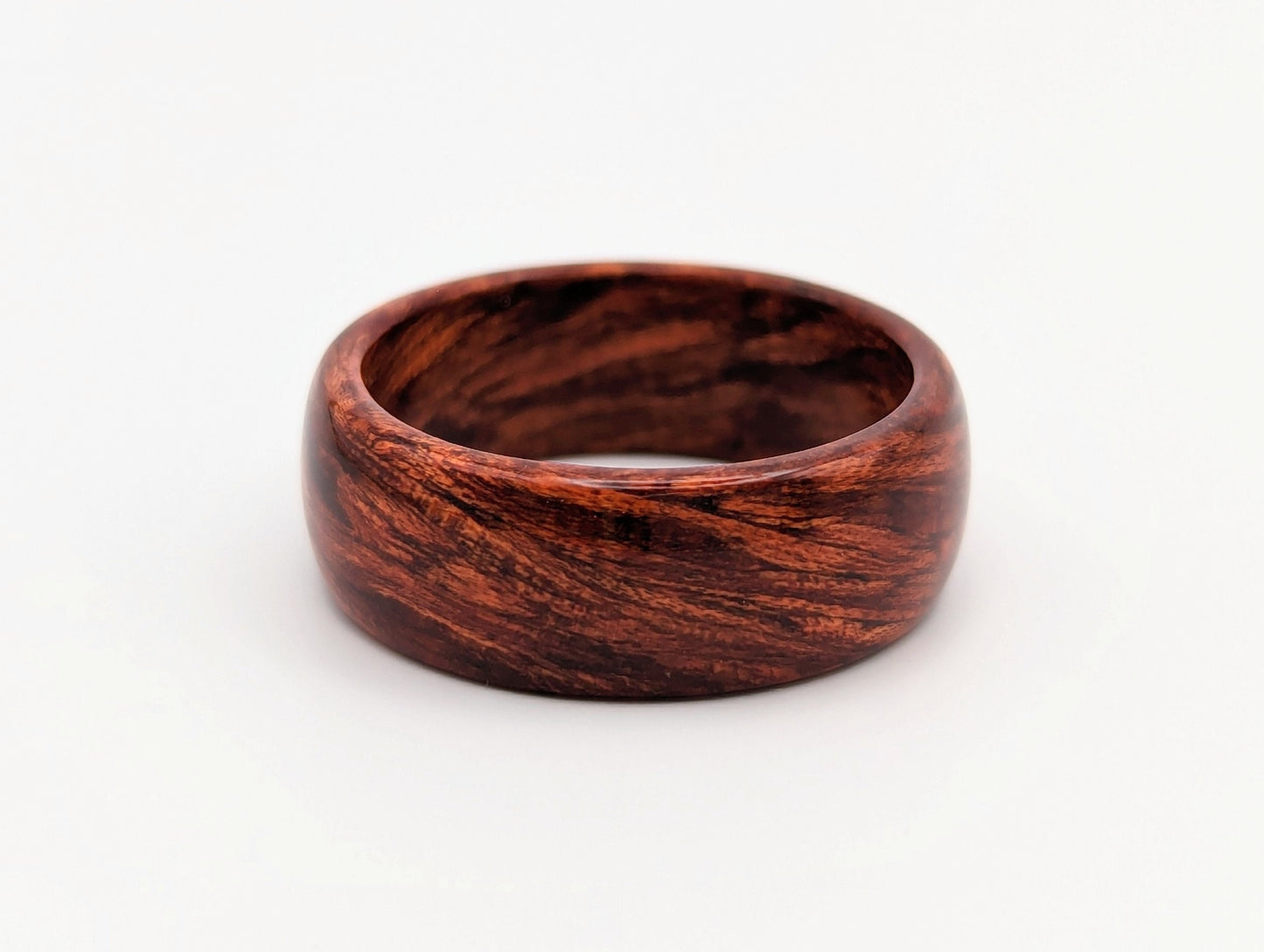Bloodwood All Wood Rings Bands GrownRings Bloodwood, wood wedding ring, wood wedding band, mens wood wedding band, mens wedding band, wooden ring men, wooden engagement ring, wooden wedding ring, wooden rings for women, wooden wedding band, man gift, man wood wedding band, man ring
