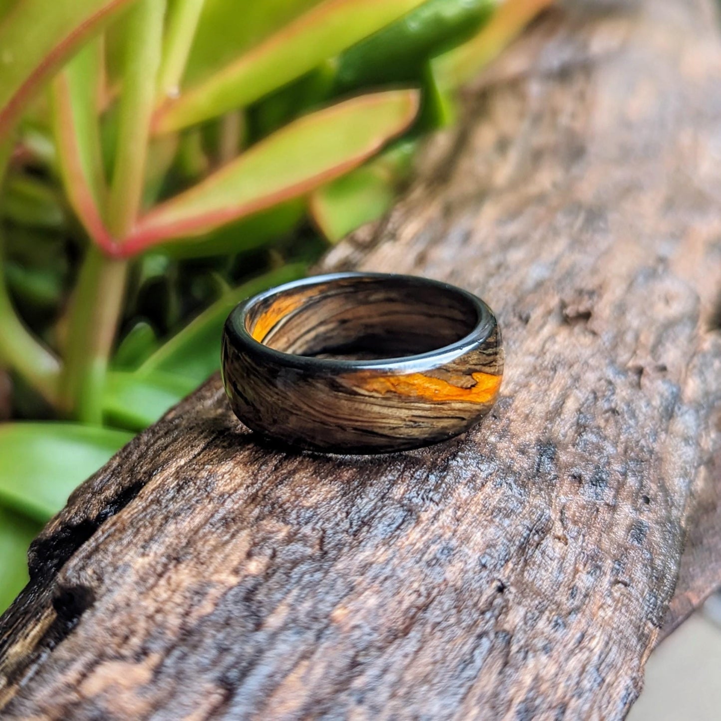 Jameson Orange Jameson Whiskey Rings Wedding Bands GrownRings Jack Daniels Barrel, Whiskey Barrel Ring, White oak, Handmade, Reclaimed Wood, mens ring handmade, custom wood ring, Womens ring, rings made of wood, Bartender Gift, Anniversary gift, Irish wedding, Jameson Whiskey Barrel