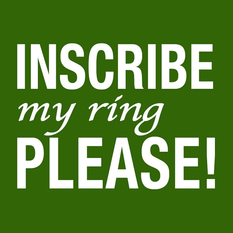 Custom Gilded Inscription (Gold, White Gold, Silver) Statement Rings GrownRings love, Gold, White Gold, Silver, Creativity, Symbol, Runic, Celtic, Inscription, Customization, engraving