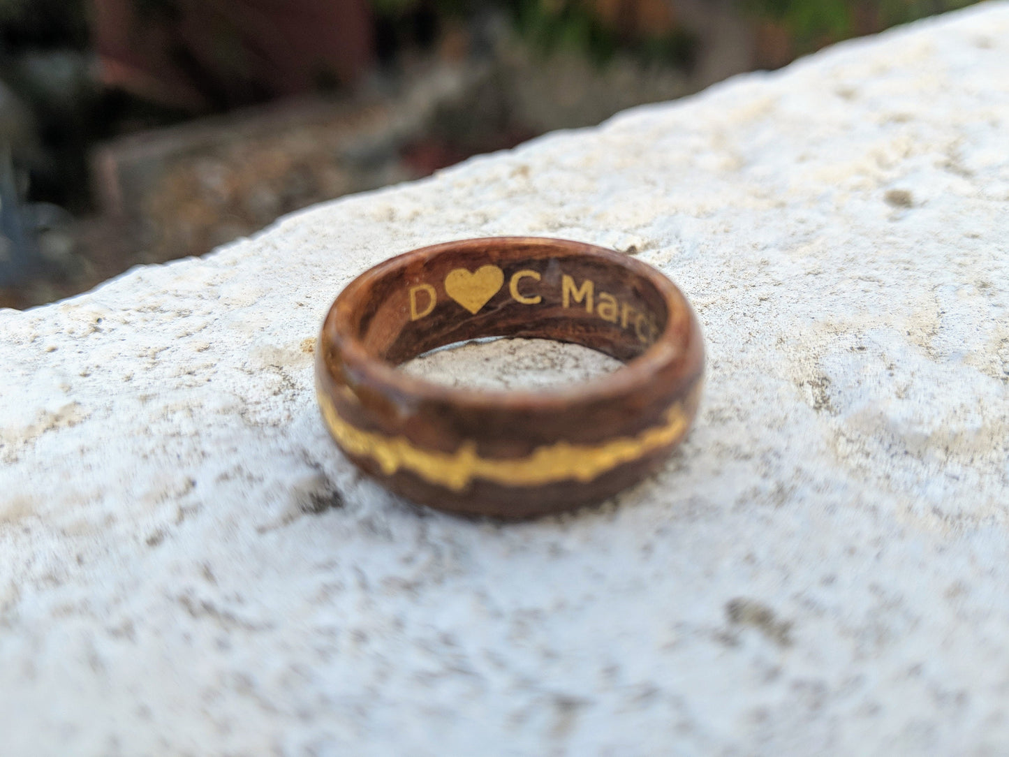 Custom Gilded Inscription (Gold, White Gold, Silver) Statement Rings GrownRings love, Gold, White Gold, Silver, Creativity, Symbol, Runic, Celtic, Inscription, Customization, engraving
