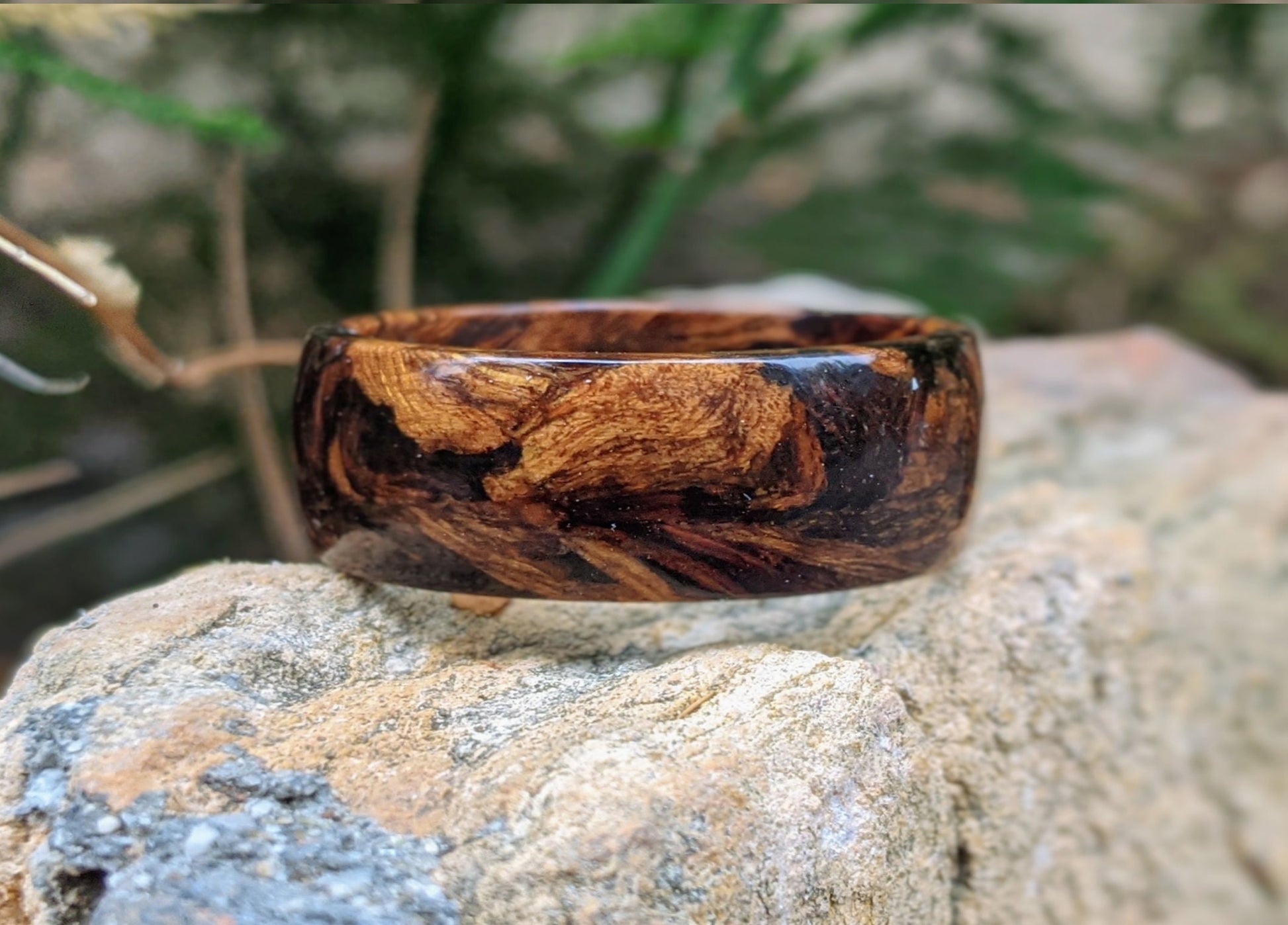 Desert Ironwood Wood Ring All Wood Rings Bands GrownRings Handmade, Desert Ironwood, 7mm wide, mens wedding band, wooden ring men, wooden engagement ring, wooden wedding ring, wooden rings for women, wooden wedding band, wooden watch, engagement ring, man ring, man gift
