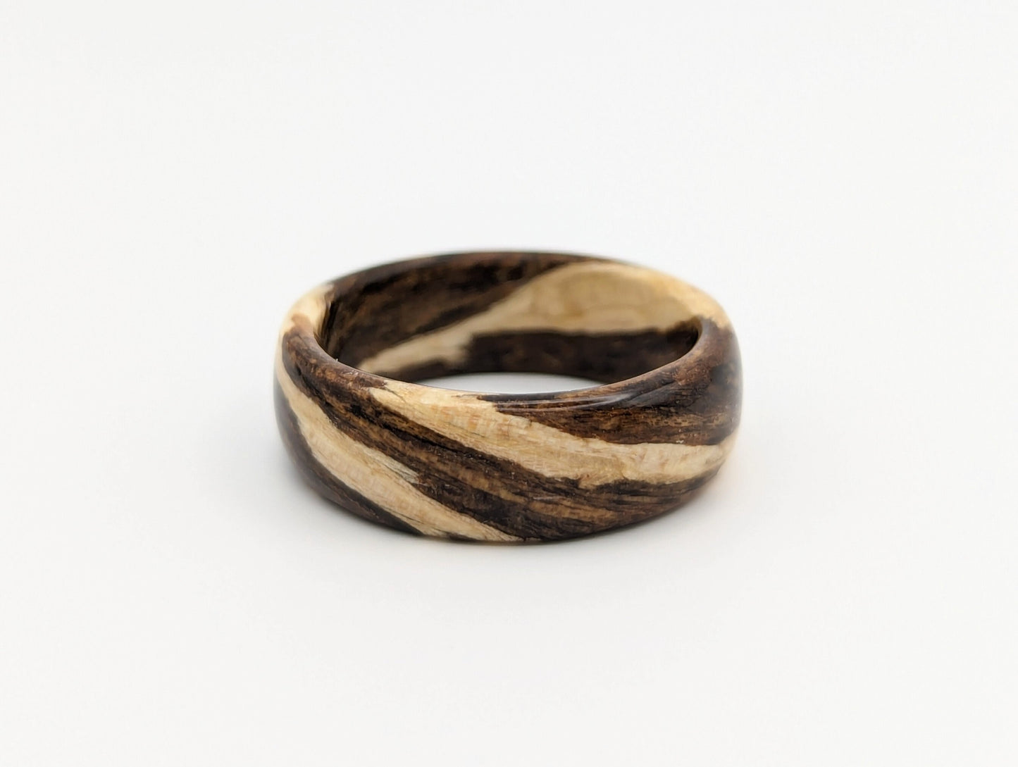 Driftwood and Bocote Wood Ring All Wood Rings Bands GrownRings Handmade, Natural, Reclaimed Wood, mens ring wooden, man wooden ring, Man ring, Man gift, women gift, Bocote, Driftwood, Destination Wedding, Nautical wedding, Sailing gift