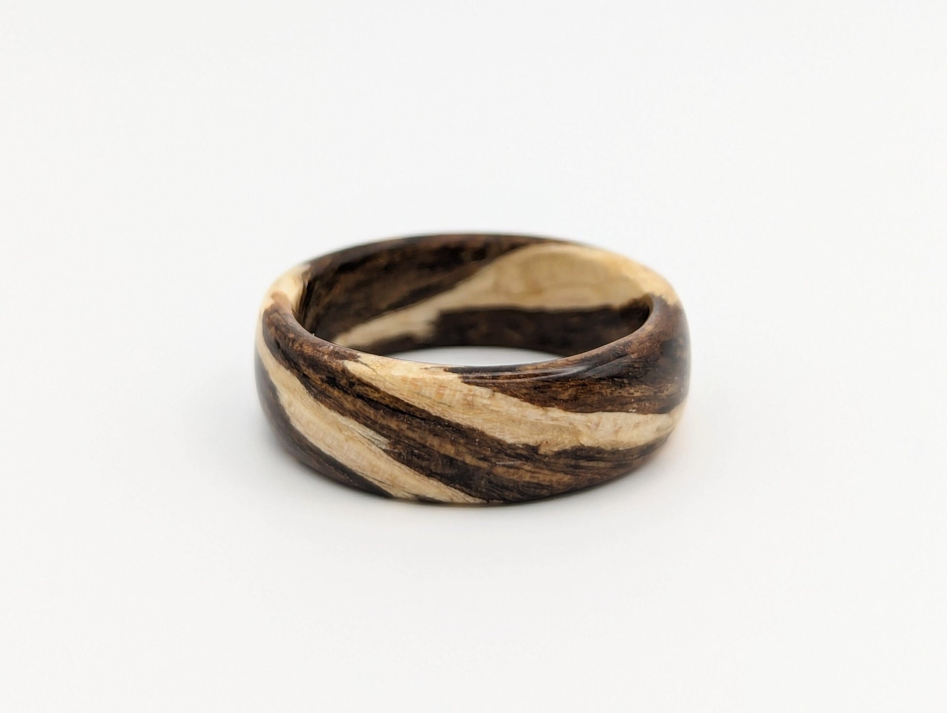 Driftwood and Bocote Wood Ring All Wood Rings Bands GrownRings Handmade, Natural, Reclaimed Wood, mens ring wooden, man wooden ring, Man ring, Man gift, women gift, Bocote, Driftwood, Destination Wedding, Nautical wedding, Sailing gift
