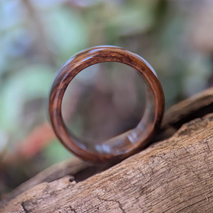 American Black Walnut All Wood Rings Wedding Bands GrownRings Walnut, Handmade, Reclaimed Wood, mens ring, mens wood ring, wooden wedding band, unique wedding bands, cool mens rings, Mens Ring Handmade, mens Walnut Ring, wood inlay, Male wedding bands, Custom wood ring