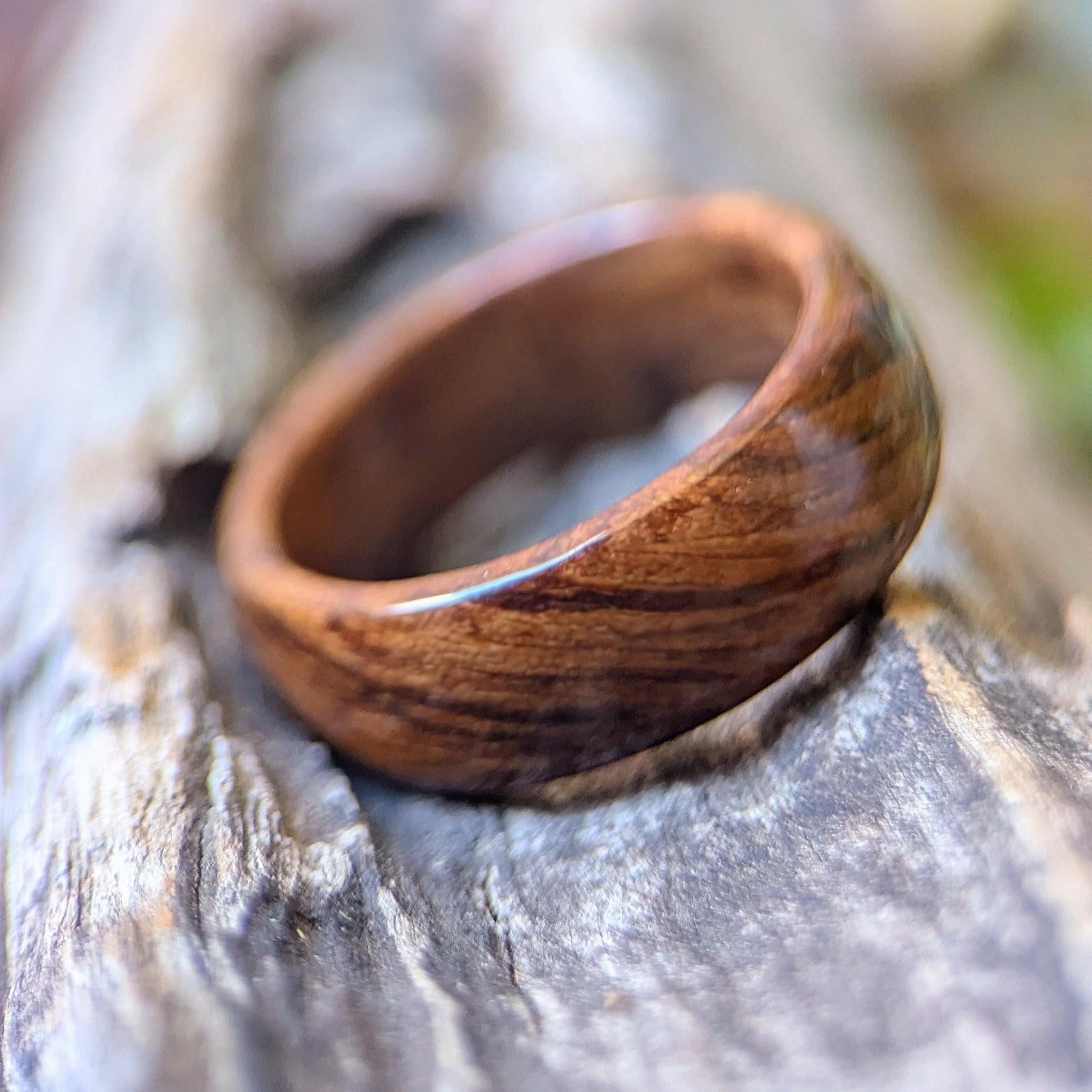 American Black Walnut All Wood Rings Wedding Bands GrownRings Walnut, Handmade, Reclaimed Wood, mens ring, mens wood ring, wooden wedding band, unique wedding bands, cool mens rings, Mens Ring Handmade, mens Walnut Ring, wood inlay, Male wedding bands, Custom wood ring