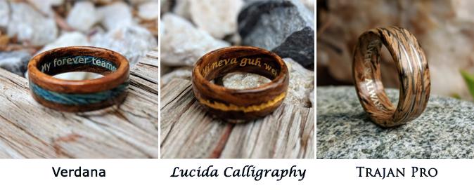 Custom Gilded Inscription (Gold, White Gold, Silver) Statement Rings GrownRings love, Gold, White Gold, Silver, Creativity, Symbol, Runic, Celtic, Inscription, Customization, engraving